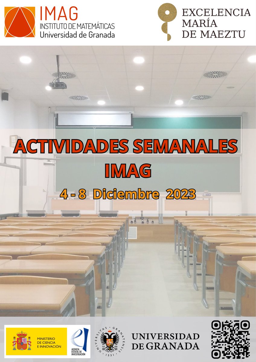 IMAG_UGR's tweet photo. 📢ACTIVIDADES EN EL IMAG (4-8 DIC) https://t.co/oIuCAWdN0S