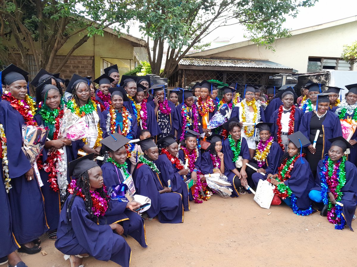 It was pomp &amp; glory as 110 Students from ChildsLife Vocational Training Centre in Kibera graduated after months of hard work &amp; study in Hairdressing &amp; Beauty Therapy, Catering &amp; Accommodation, Electrical Installation, Tailoring &amp; Dressmaking and Computer Skills.