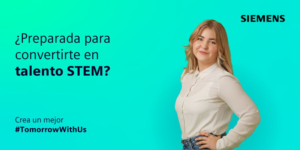 siemens_es's tweet photo. ¡Te estamos buscando! 👋Si eres mujer y estás estudiando una carrera #STEM, #WeSTEM es tu oportunidad.
🔊 En #Siemens, @SiemensMobility desarrollarás todo tu potencial mientras sigues estudiando. Únete para #TransformarElFuturo: https://t.co/03OhNKRE8g
#TomorrowWithUs #Empleo https://t.co/umIB05pxz6