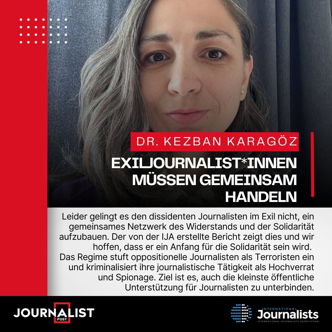 #Niederlande: Exiljournalist*innen müssen gemeinsam handeln! @kezbankaragoz in der neuen Ausgabe der @journalist_post Der ganze Beitrag: tinyurl.com/3a8z7vsz