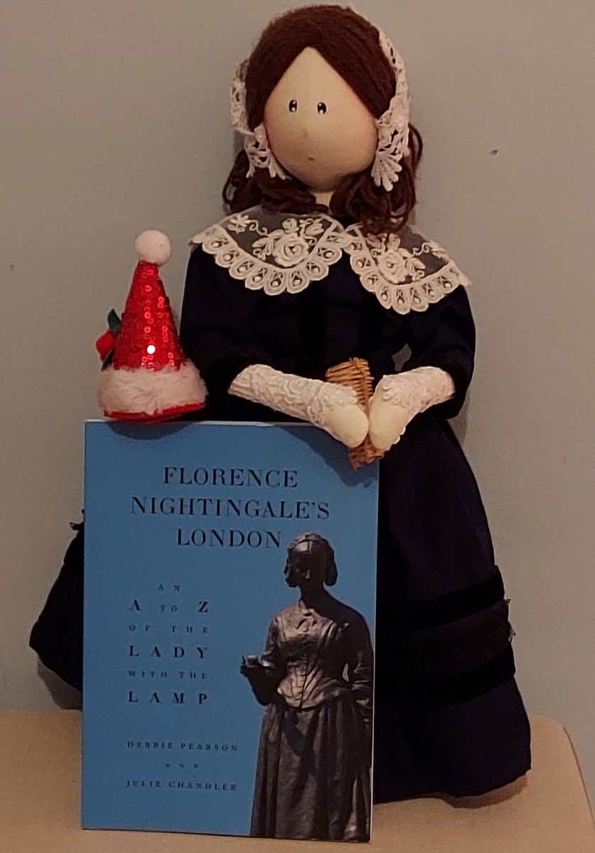 Thinking of Christmas gifts? Why not treat someone to a copy of 'Florence Nightingale's London'? Order direct from us - last posting date will be Monday 18th December. Or pick up a copy @florencemuseum. #AtoZFlosLondon