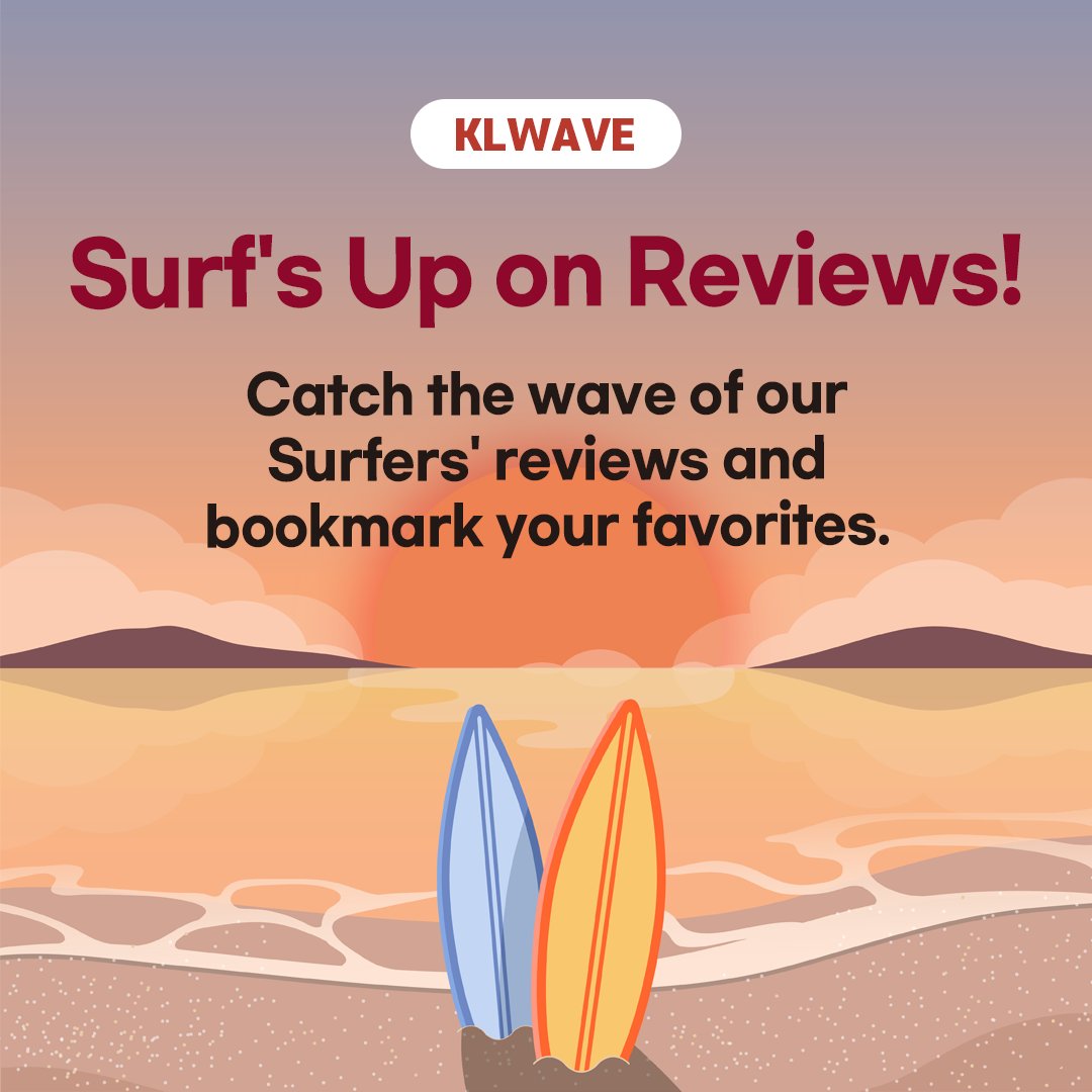 ltikorea's tweet image. 🌊 #KLWAVE Book Review Club #PartyWave is coming to an end.
✅Check out the reviews from Surfers in 6 different languages:#English #Indonesian #Polish #Spanish #Dutch #Arabic
Don't forget to bookmark🔖 and leave comment on your favorite reviews to show your respect for #Surfers !