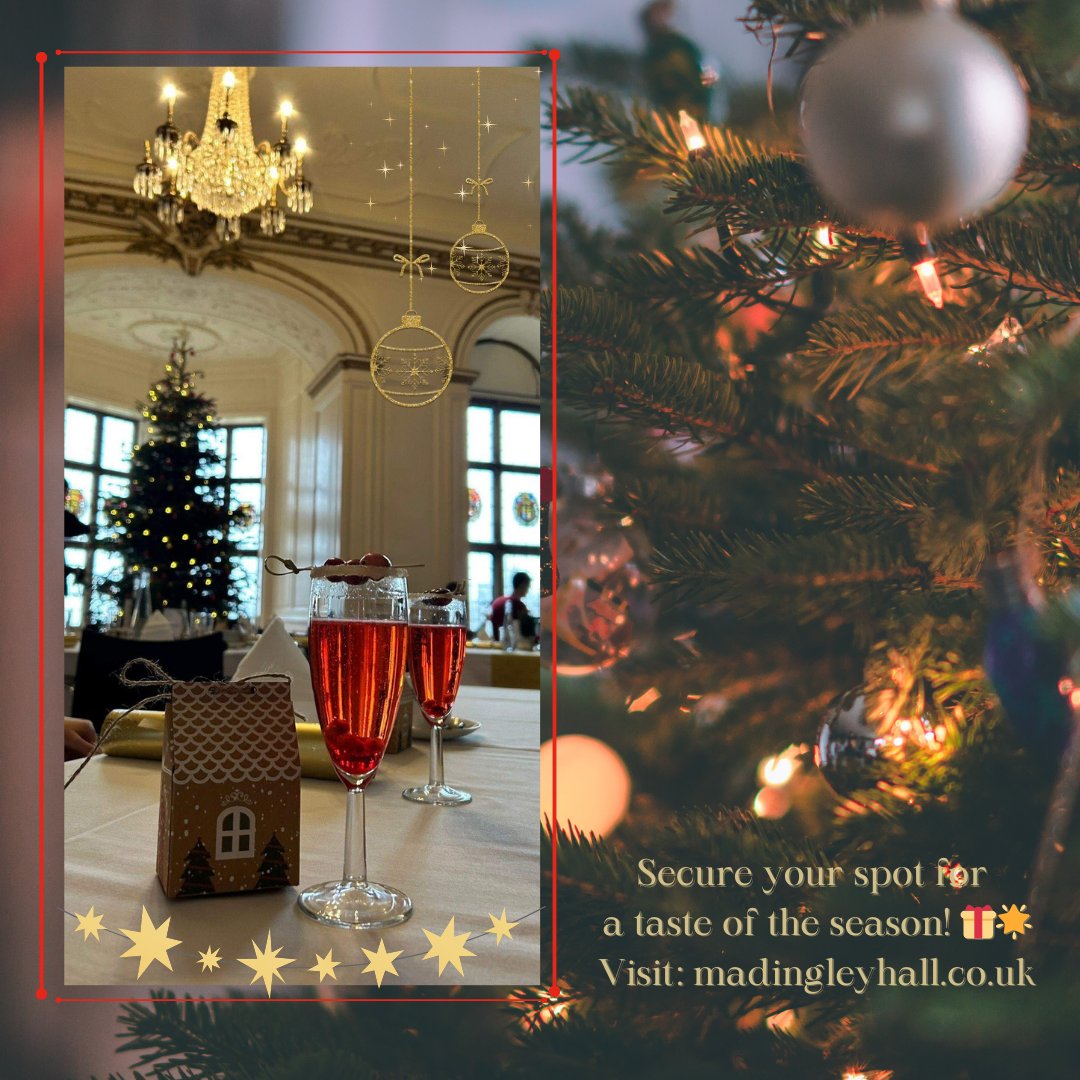 ✨ Relishing the Inaugural Festive Afternoon Tea at Madingley Hall! Joyful moments filled the air as we savoured the holiday delights. Missed this one? Fear not – the magic continues on Dec 10th! ✨ Limited spots left. Secure yours for a taste of the season! 🎁🌟 #MadingleyHall