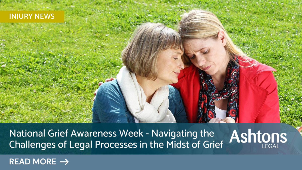 At Ashtons Legal, we recognise the profound impact of grief on individuals and their loved ones, particularly in cases of personal injury and medical negligence: ow.ly/gkPF50QeqbO #BetterTogether #NGAW23 #NationalGriefAwarenessWeek