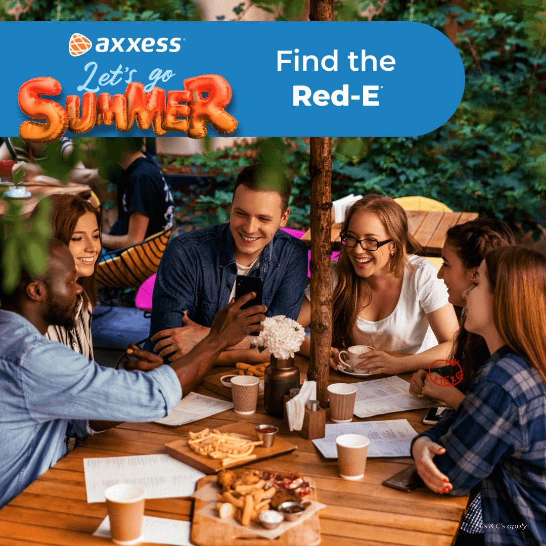Smpkhuse's tweet photo. @AxxessInternet Left elbow of the lady with the white top… RED E Powerbank is an obvious… if you zoom the pic, The E which is Red is a giveaway https://t.co/NFDLeJYbnB