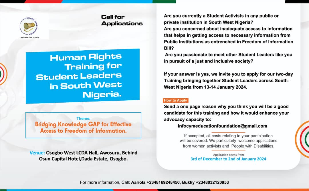 If you know anyone qualified please encourage them to apply!