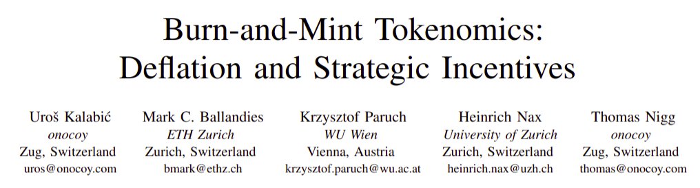 WiHiWeather's tweet photo. π Welcome to #WavesOfWisdom! π
Today, we're diving into a paper that reshapes our understanding of deflationary burn-and-mint models in decentralized networks.
A must-read for #DePIN, #web3 and #tokenomics enthusiasts! https://t.co/qoGdHAmAde