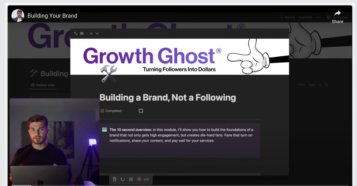 Want to build a $10K/month personal brand?

I made a free 30-minute video training on the 3 key pieces you need.

Want me to DM it to you for free?

• Like this post
• Comment "Send"

And I'll DM it to you.

There's also a surprise at the end if you watch the video training...