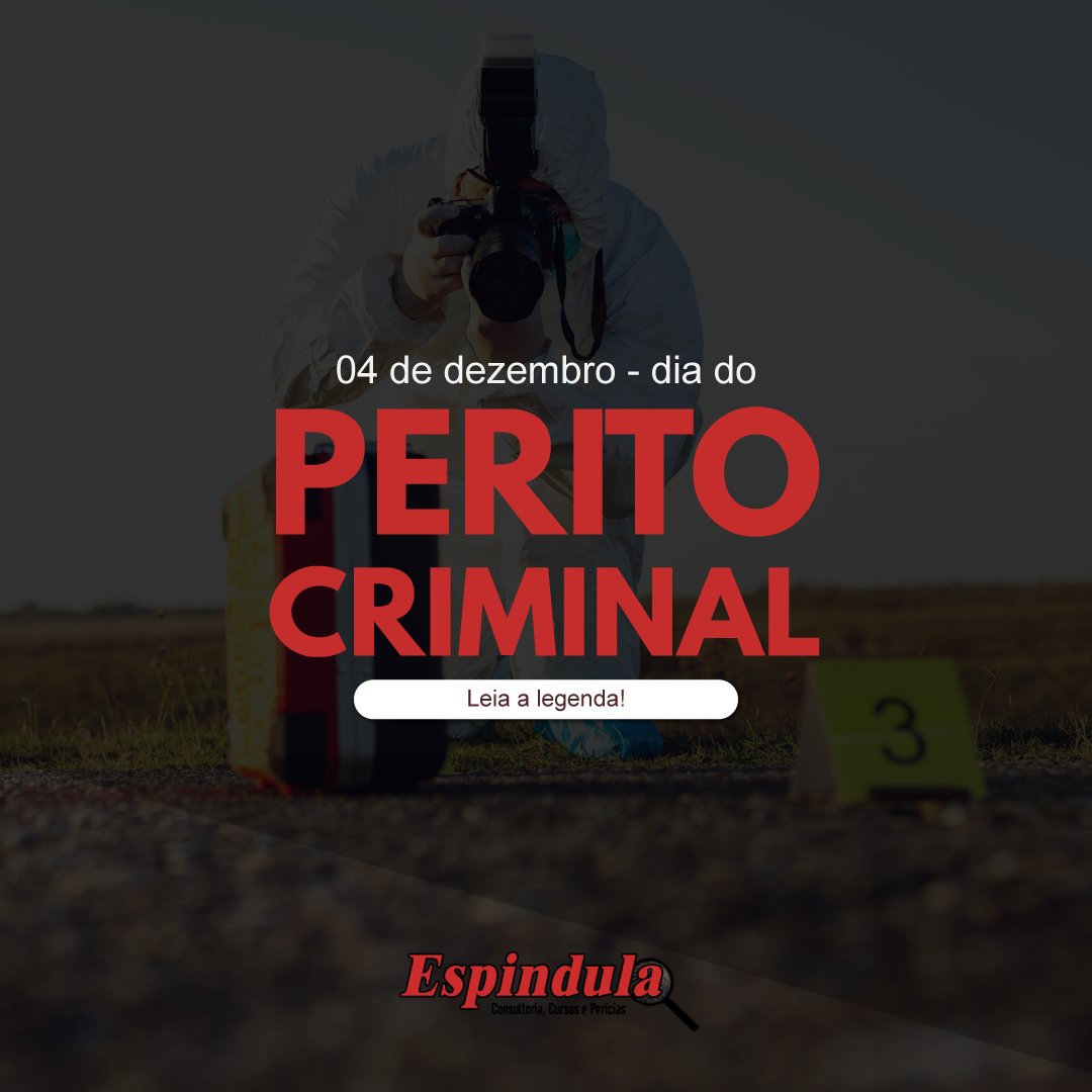 PeritoESPINDULA's tweet image. Otacílio de Souza Filho foi escolhido como o patrono dos Peritos Oficiais e o dia 04 de dezembro, que era o dia do seu aniversário, foi adotado como o Dia Nacional do Perito Oficial.

#diadoperitocriminal #peritocriminal #criminalistica #pericia #policiacientifica #investigação