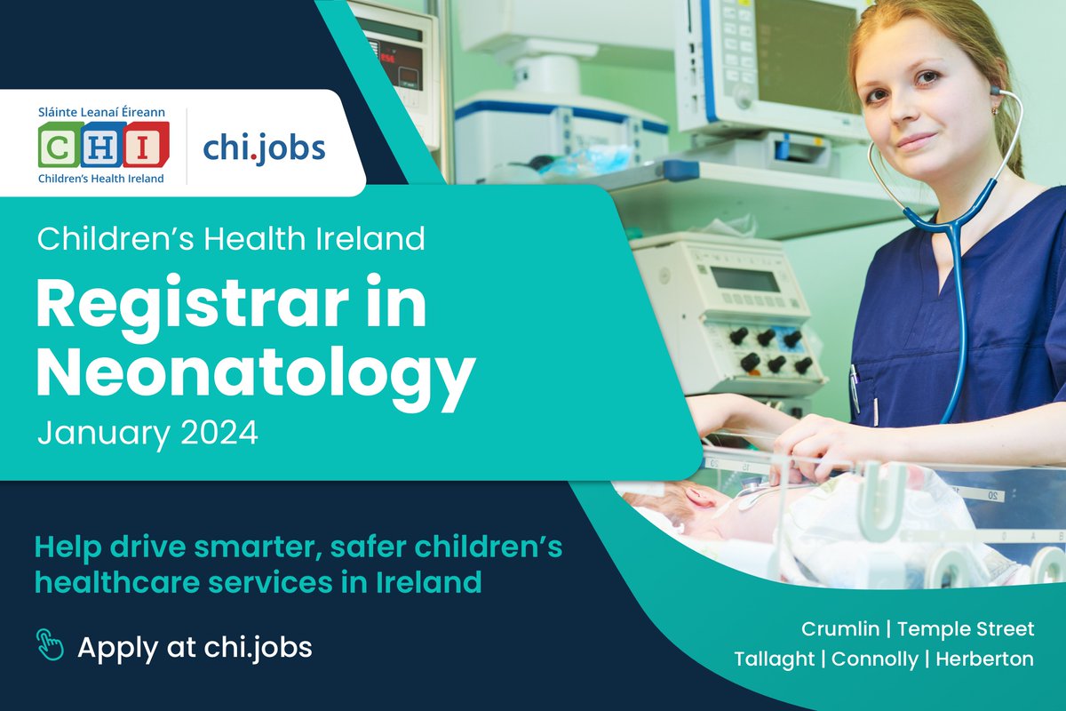 Realise your goals in a supportive work environment with a collaborative culture. Applications are invited for the role of Registrar in Neonatology. Apply here: ow.ly/HqcW50Qf5LR