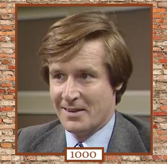 Corriepedia's tweet photo. William Roache reached 1,000 episodes in the role of Ken Barlow on 6th October 1975 and was the fourth actor to achieve the milestone #Corrie #LongServing https://t.co/3YmLE4LX6O
