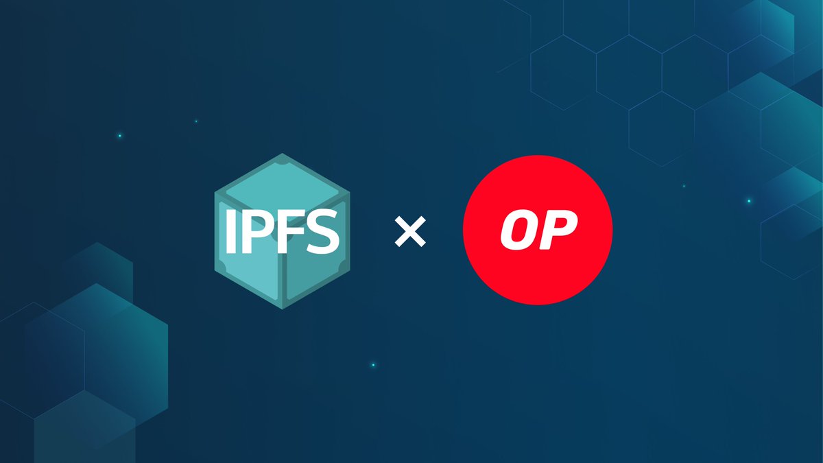 IPFS is an unsung workhorse of web3 infrastructure, making the full decentralization of DeFi, dApps, DAOs, and NFTs possible. We appreciate @OptimismFND Badge holders who support us in the #RetroPGF3. We support a thriving ecosystem which contributes significantly to the success…