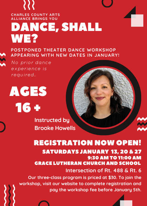 Fun Fact Friday! Did you know we offer special programs to support the arts in our community? An upcoming theater dance workshop designed to help build confidence in performances and auditions. Postponed from October to ensure maximum attendance. Hope to see you there!