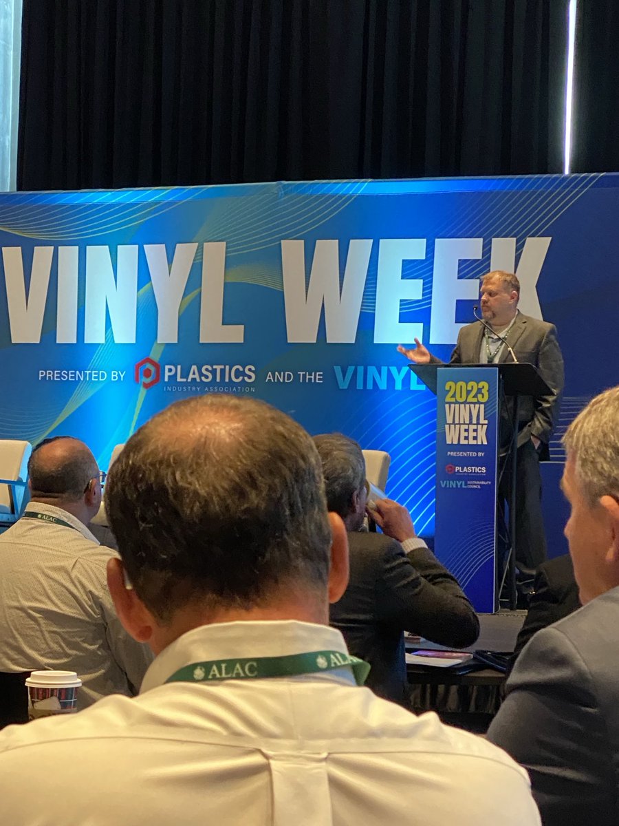 Kicking off #VinylWeek with VSC Chair Eric Cotterman
