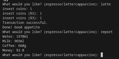 ludivin_seunda's tweet photo. #100DaysofCodeinPython. #ALX_SE Day#1 Today I worked on a Coffee machine, that executes the user's command and keeps track of the stock of water, milk, coffee, and money.
it helped me practice:
-Data structure
- functions
- loops and conditions
https://t.co/syBfsUEltz https://t.co/NGhEGRyYPo