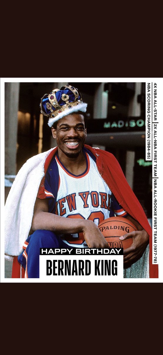 coachrwoods's tweet image. Happy 67th B, you are still the King.