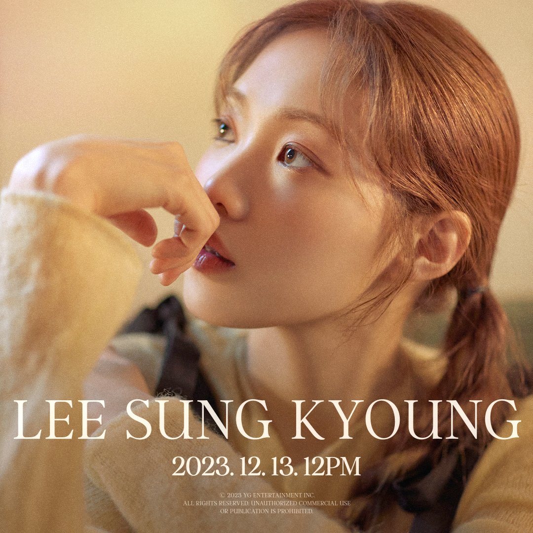 Actress #LeeSungkyung is making her solo debut on December 13th under 'YG Entertainment'.