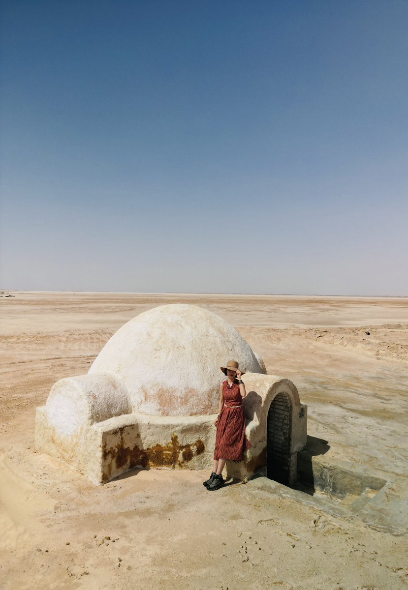 チュニジアにあるルークスカイウォーカーの生家🇹🇳遠目いい感じなのにアップするとめっちゃブス🪐
#StarWars