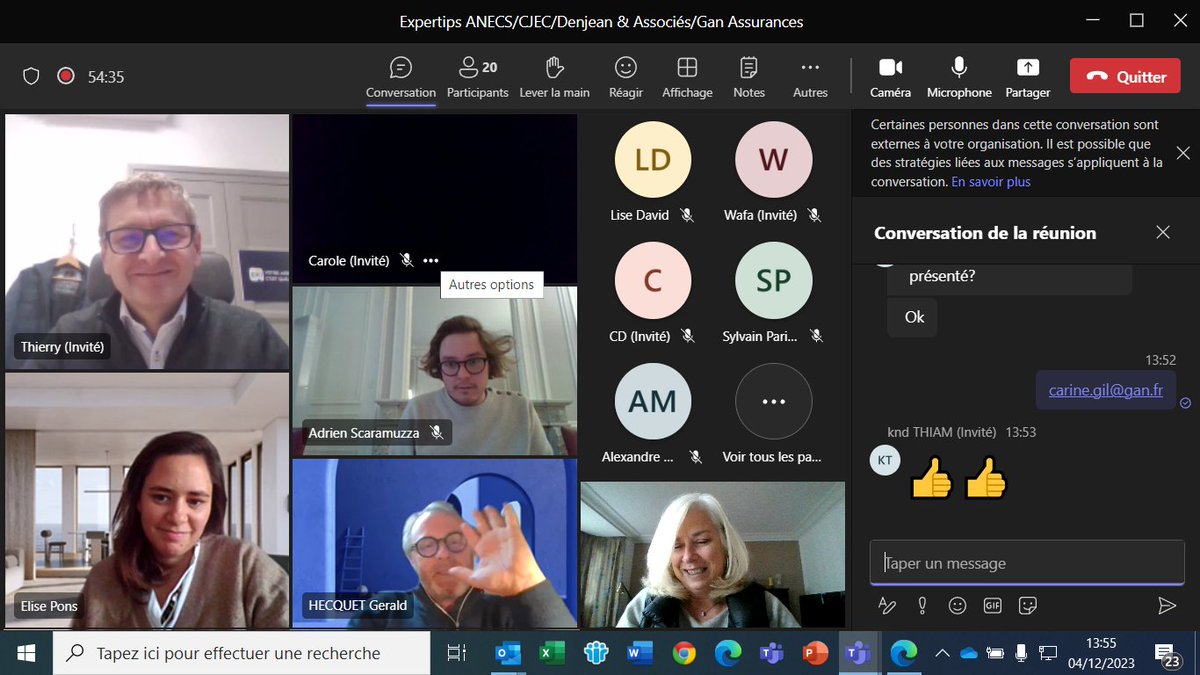 Dernier #Expertips 2023 aujourd'hui!
RDV en janvier avec des surprises! 
Merci à tous les #intervenants, #partenaires <a href="/CJECnational/">CJEC</a> <a href="/ANECSnational/">ANECS</a> <a href="/DenjeanAssocies/">Thierry Denjean</a> 
Plus de 2 ans de plaisir...au service des jeunes #expertscomptables! 
<a href="/AlexandreM012/">Alexandre Meschberger</a> <a href="/nicolaspoussy/">Nicolas Poussy</a>