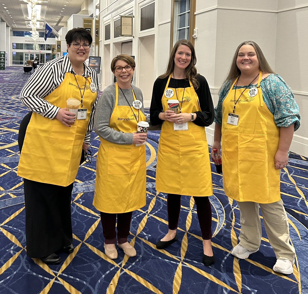 Dr. Nancy Routson, NBCT (@nancyroutson) on Twitter photo Do you need help finding your session? Look for our volunteers in the yellow aprons! They will help you get where you’re going 💛 <a href="/LearningForward/">Learning Forward</a> #LearnFwd23 Do you need help finding your session? Look for our volunteers in the yellow aprons! They will help you get where you’re going 💛 <a href="/LearningForward/">Learning Forward</a> #LearnFwd23