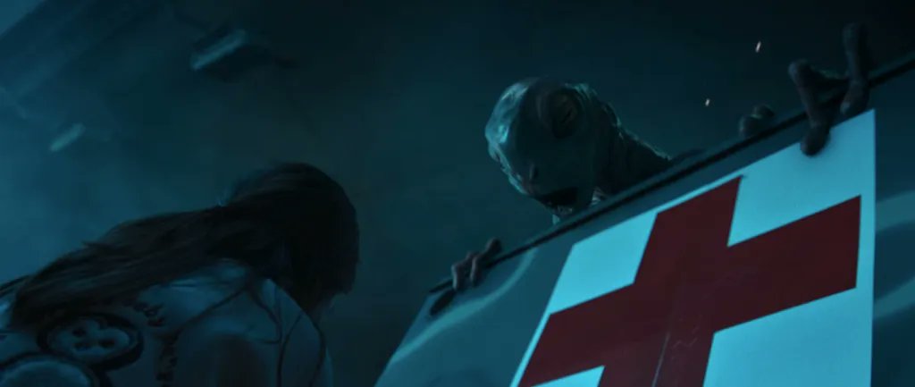 JamieVoorhees6's tweet image. Such a cute monster! 😍 Helped the child to his mom and then was killed because he wanted to save his own baby! #HorrorFam #SweetHome2 #KHorror #KDrama