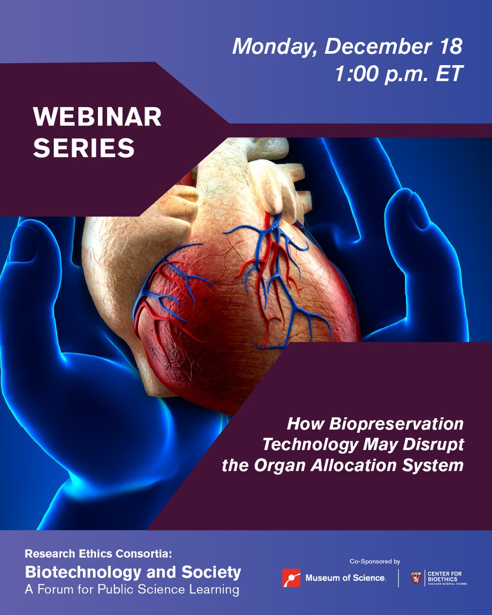 Ever wondered how biopreservation technology could reshape organ transplantation? Join Professor Susan M. Wolf from <a href="/umnmedschool/">UMN Medical School</a> and bioethicst Insoo Hyun on December 18th for a captivating discussion on the game-changing advancements that may disrupt the current organ