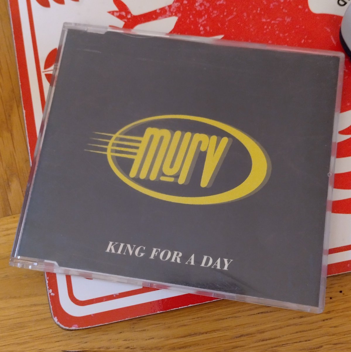 There are blasts from the past, and then there's this!
#Murv #KingForADay