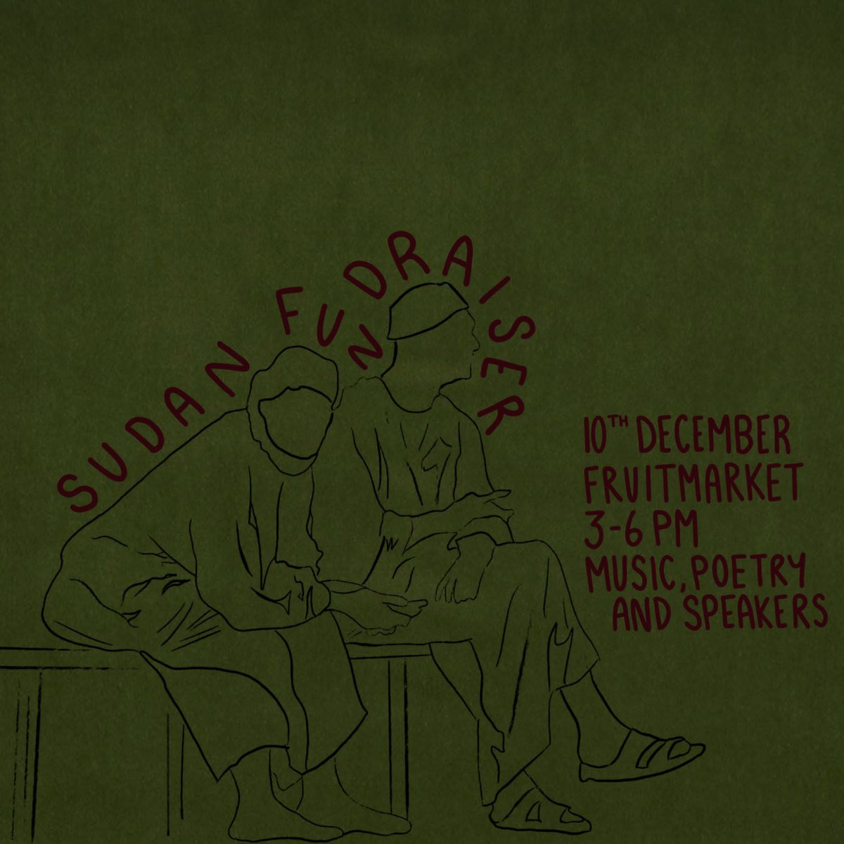 #Edinburgh people:

Please join the Sudanese diaspora in #Scotland, for a very special fundraiser this Sunday - organised by young people from our communities 👏🏽👏🏽👏🏽

Tickets:
tickettailor.com/events/sundays…

ALL WELCOME!
@Fruitmarket Gallery 🙏🏽👏🏽👏🏽👏🏽