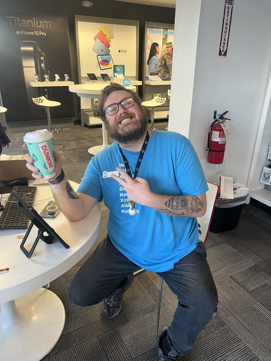 El_MIKE_G's tweet photo. I’ve been preaching the acronym HTP and my guy JB lived up to it! First store to Hit. Ten. Percent. In Maine 🧨! Here’s some celebratory coffee and cheers on more to come. https://t.co/7FomhcZlnp