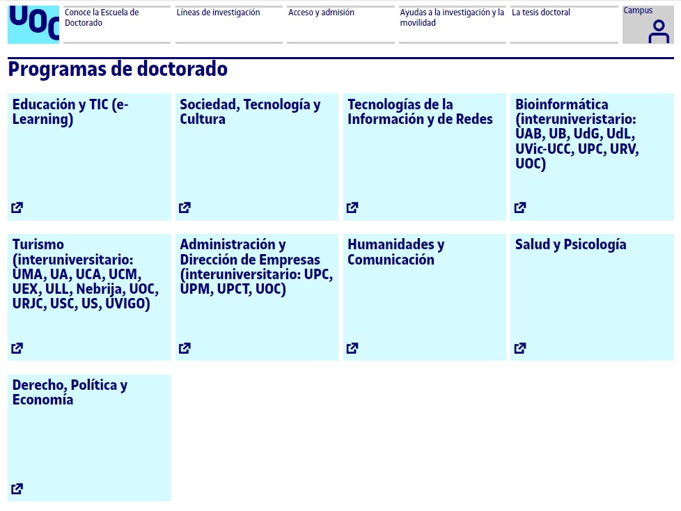 jbronet's tweet photo. Abierta la admisión para los programas de #doctorado de @UOCuniversidad curso académico 2024-2025. Aprender a investigar es, sin duda, una experiencia inigualable y te lo dice alguien que lo está haciendo 😉 Bases de la convocatoria aquí: https://t.co/WdtYDm26e0 #phd https://t.co/zRmdS1IiQR