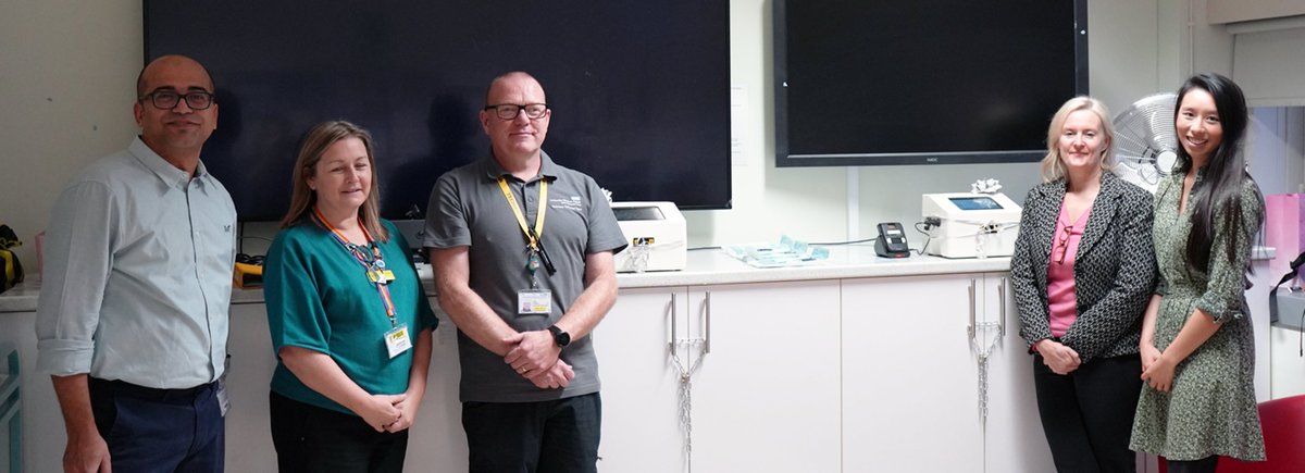 UHSussex's tweet photo. An innovative genetic test has been launched in Brighton to help prevent hearing loss in vulnerable newborns.

The point-of-care genetic test to guide prescription and avoid antibiotic induced hearing loss (AIHL), is now in routine use by the Trevor Mann Baby Unit. https://t.co/EvSNd9Onka