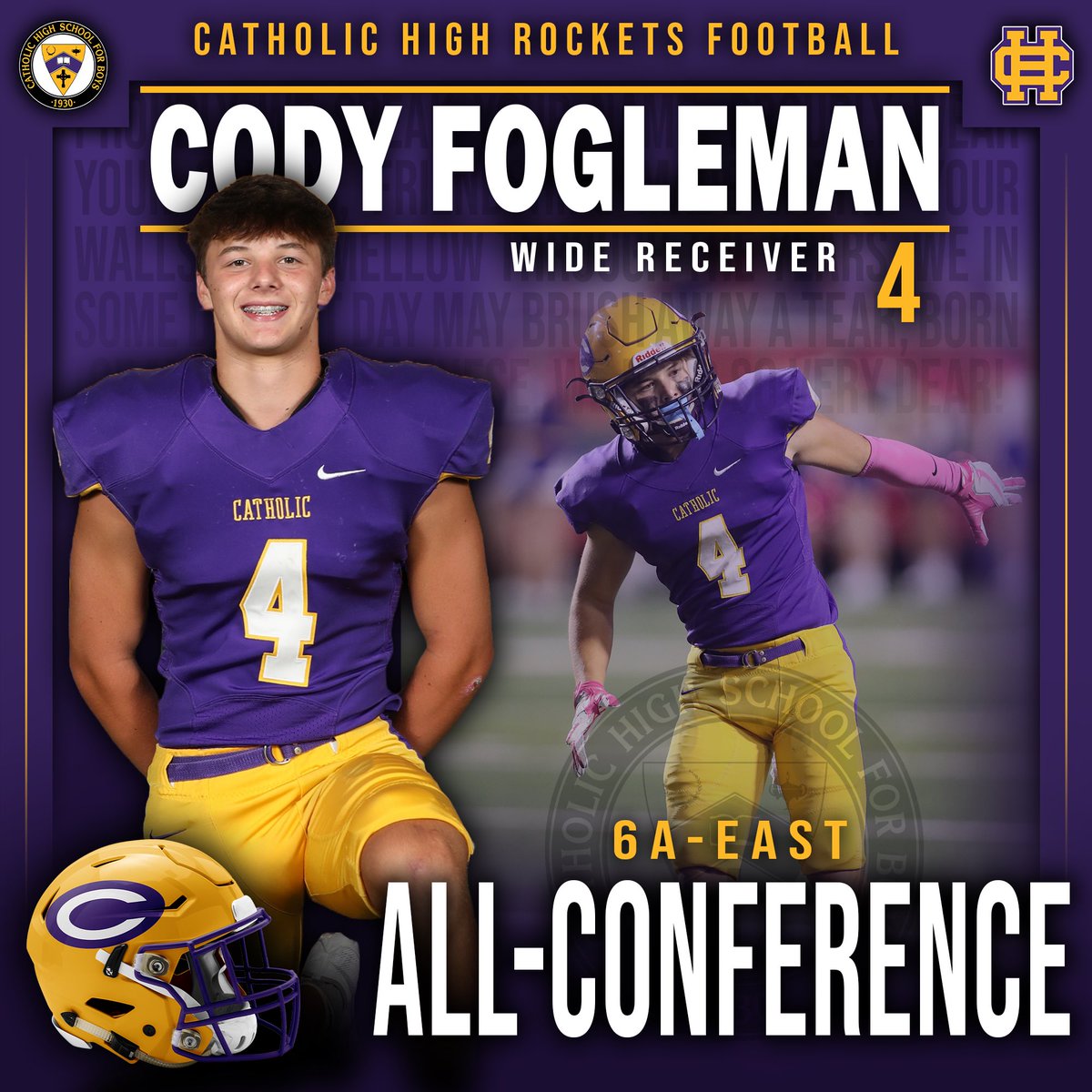 Catholic Rockets Football tweet media