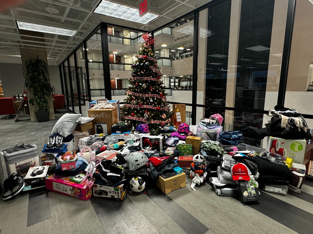 Our team came together to help bring holiday joy to several families by providing 35 kids with holiday gifts. Collaborating with Angel Tree is a true honor and we're so appreciative of the work they do.