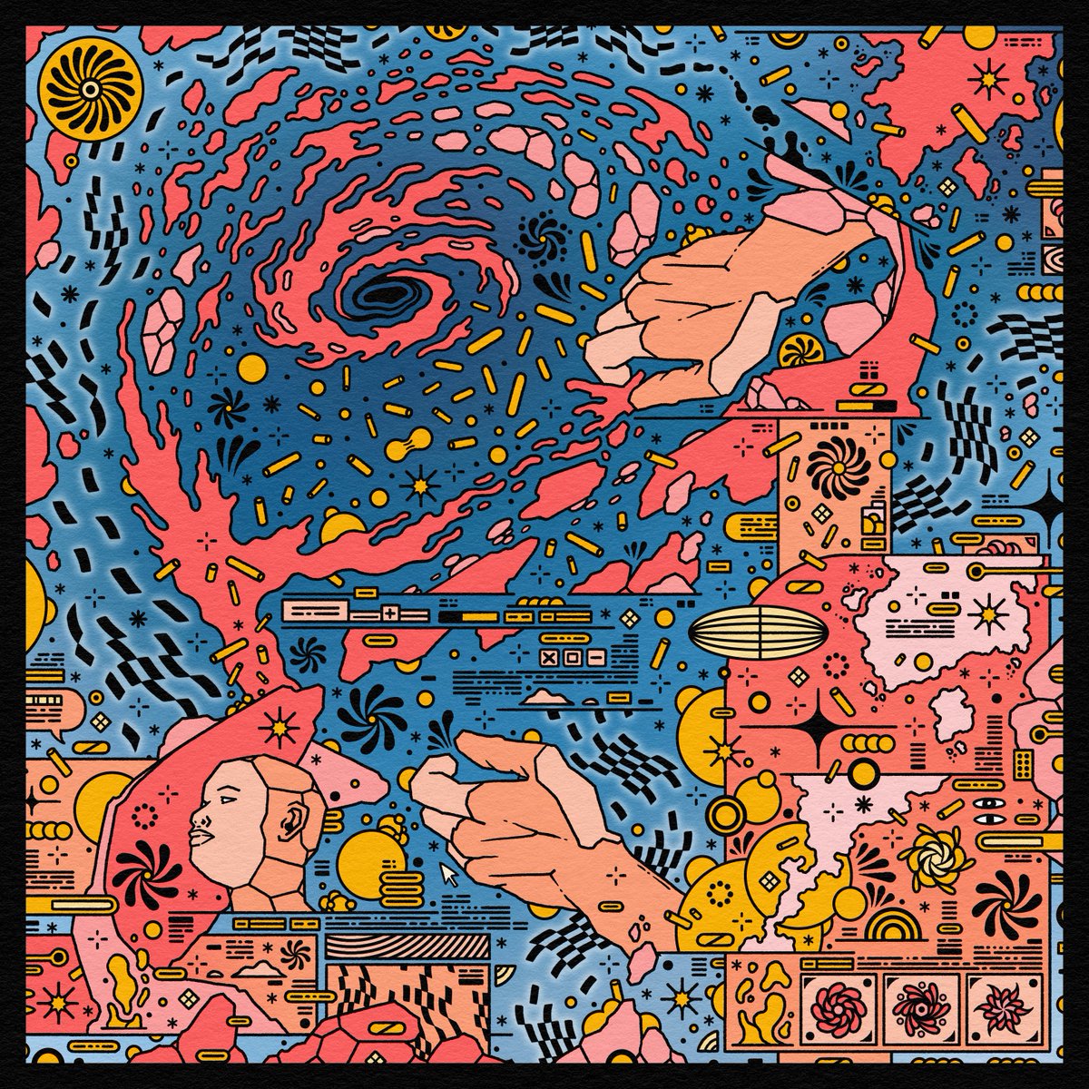 i have been waiting so fucking long to tweet this shit! my new full length album "The Only Way Out Is Through" is coming Wednesday December 6th!

it's been 3.5 years since Hyperion - and I now have a whole new body of work to share 🙂 see ya then!!