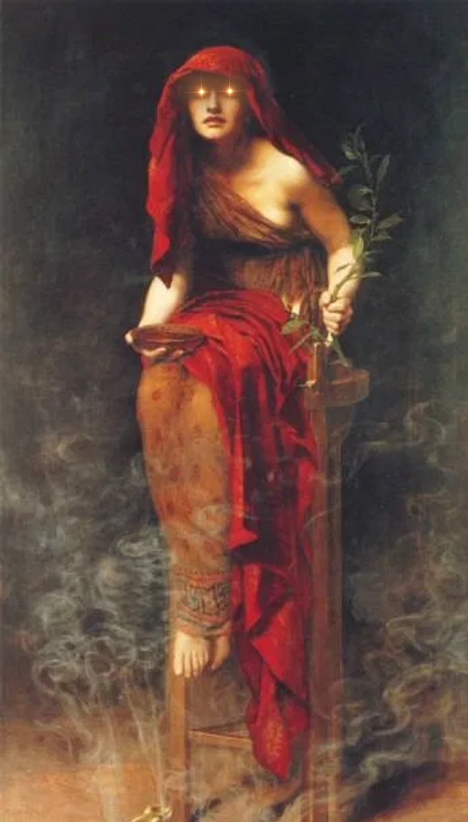 btcpriestess's tweet image. The veil is thin right now. Dreams are prophetic. HyperBb prophecy getting nearer. The pythia has spoken. #bitcoinoracle