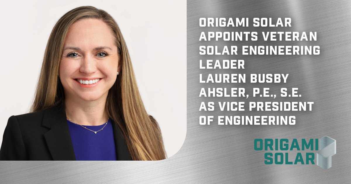 Origami Solar tweet media