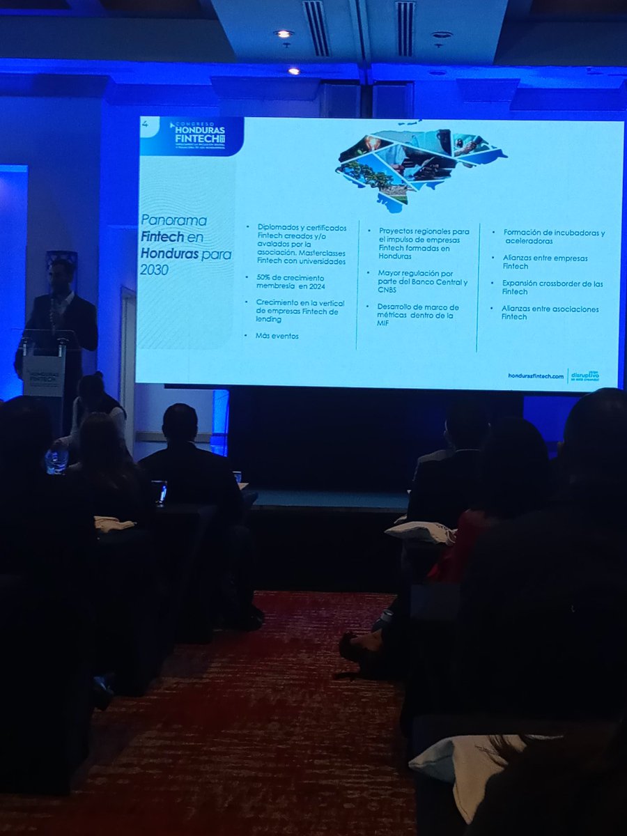 Arrancó el Congreso Honduras Fintech 2023 organizados por la <a href="/FintechHonduras/">Asociación Fintech de Honduras</a> con apoyo de <a href="/usembassyhn/">U.S. Embassy Tegucigalpa</a> y de la <a href="/USAIDHonduras/">USAID Honduras</a> a través del Proyecto TMS. <a href="/expotusfinanzas/">Expo Tus Finanzas</a>