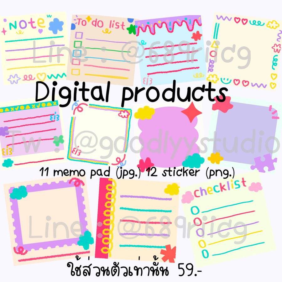 goodlyystudio's tweet photo. 🛼 ใช้ส่วนตัว only! 💥59.- 
.
🧀 memo pad 11 files (jpg) 
🌷εїз sticker 12 files (png)
.
—สอบถามเพิ่มเติม Line : @689riicg
#ไฟล์png #dek68 #dek69 #เครื่องเขียนน่ารัก #ไฟล์กระดาษโน๊ต #เครื่องเขียนราคาถูก #แจกpng #แจกฟอนต์ #ฟอนต์ลายมือ #แจกบรัชprocreate https://t.co/oioXVVMJyg