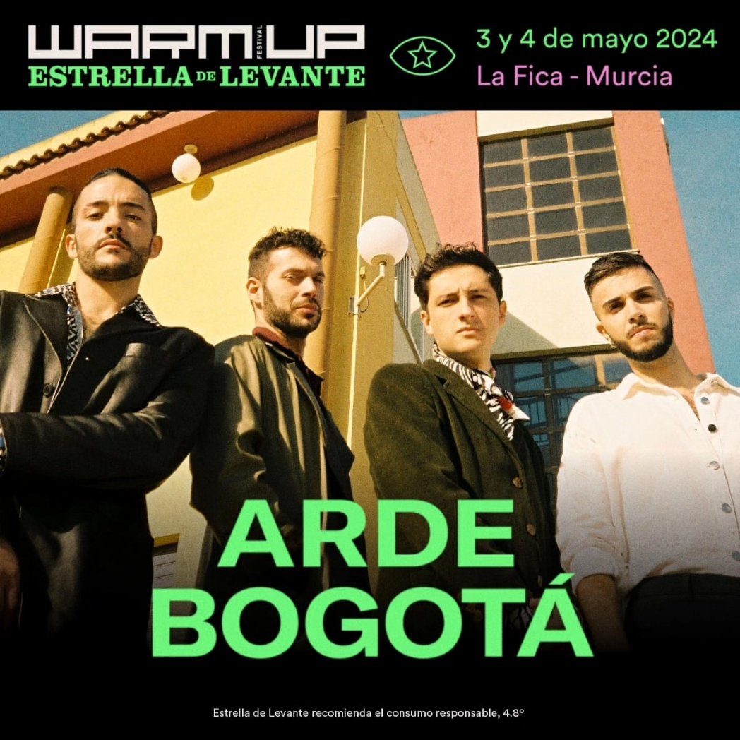 arde_bogota's tweet photo. MURCIA 🔥

¿Acaso había dudas?

Vamos a poner la Fica del revés 🐎

Nos vemos en el @WARMupfestival https://t.co/1eLAXzSNKO