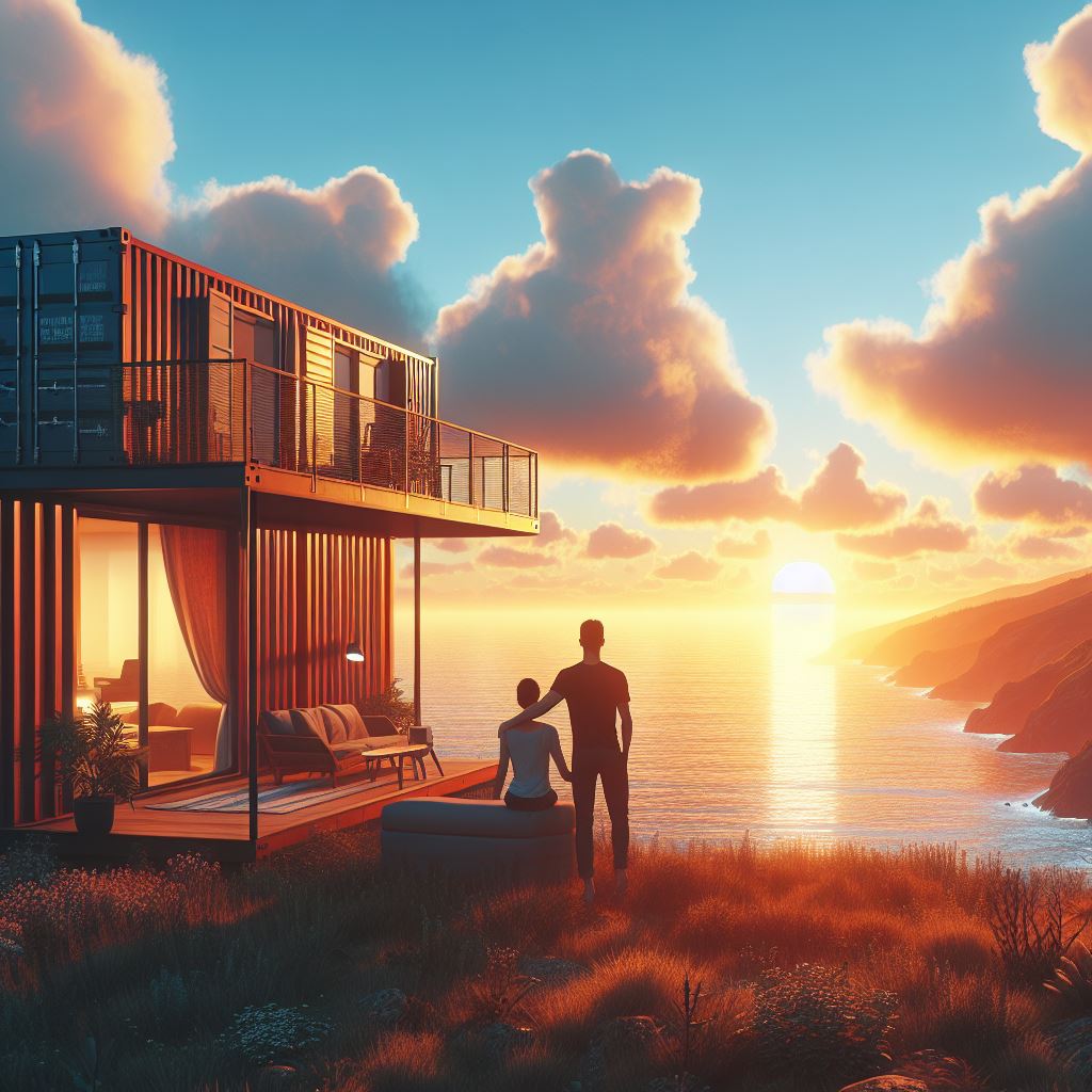 amandaalves___'s tweet photo. Depois é só descrever com detalhes o que você deseja que ele crie:

Aqui eu pedi: um casal numa casa de container em frente ao mar olhando para o pôr do sol https://t.co/ClfscfGjgi