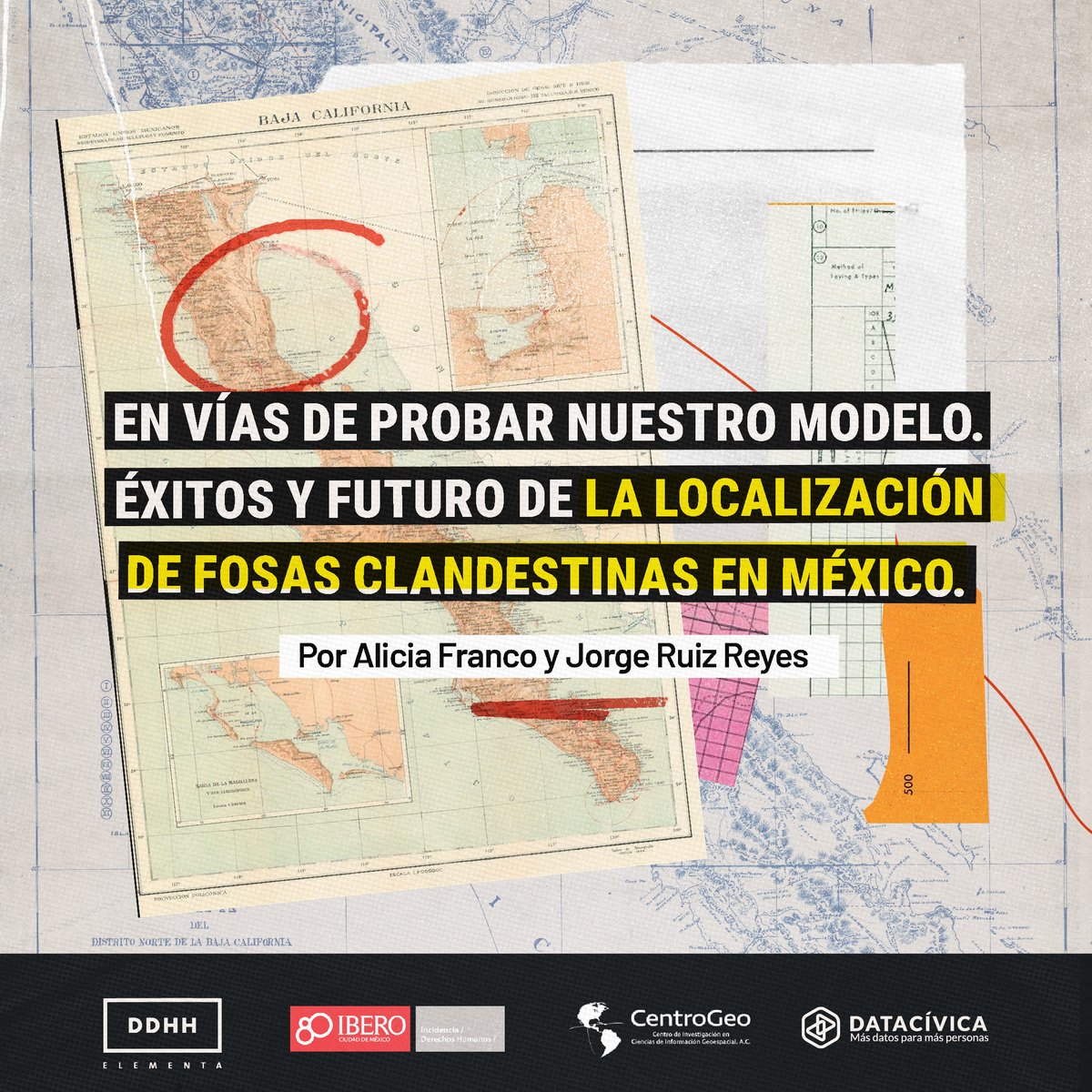 datacivica's tweet photo. En junio de 2022, lanzamos un modelo para rastrear fosas clandestinas en México con @ELEMENTADDHH, @PDHIBERO y @CentroGeo_ .

Hoy destacamos el impacto positivo que hemos logrado a un año de nuestra primera publicación ✨
👉 https://t.co/7hKMfUKShi https://t.co/z2La3ec5FO