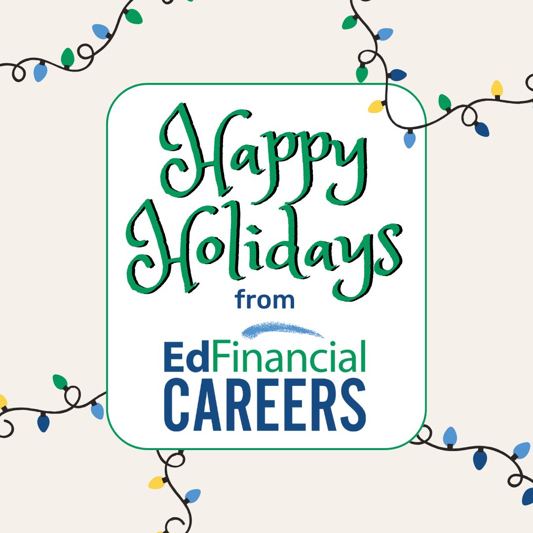 From our EdFamily to yours, Merry Christmas and Happy Holidays!

#edfinancialcareers #edfinancial #edfinancialservices #christmas #merrychristmas #happyholidays