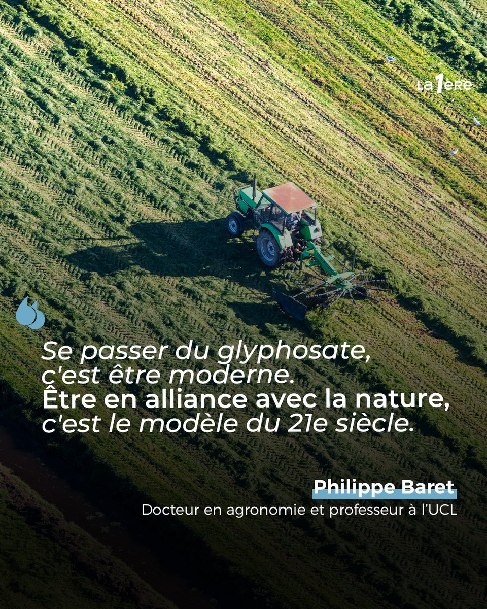 Pourquoi c'est si difficile de se passer du glyphosate dans l'agriculture européenne ? 👉Notamment à cause de notre modèle agricole basé sur la maîtrise de la nature. On en parlait avec @PhilippeBaret dans le podcast 'Le Tournant'@aruyssen 👉link.rtbf.be/47Du3V1 #glyphosate