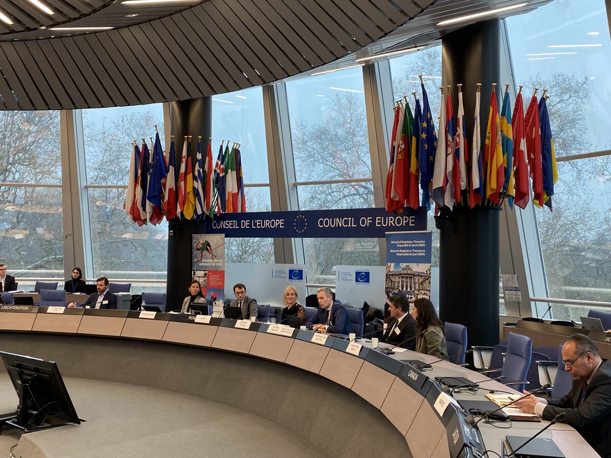Alexandre Husting, Chair of the EPAS Governing Board, closed the extended session of the Statutory Committee meeting by inviting @CoE member states who are not yet party to EPAS to further the protection of sport integrity by becoming members #CoE4Sport