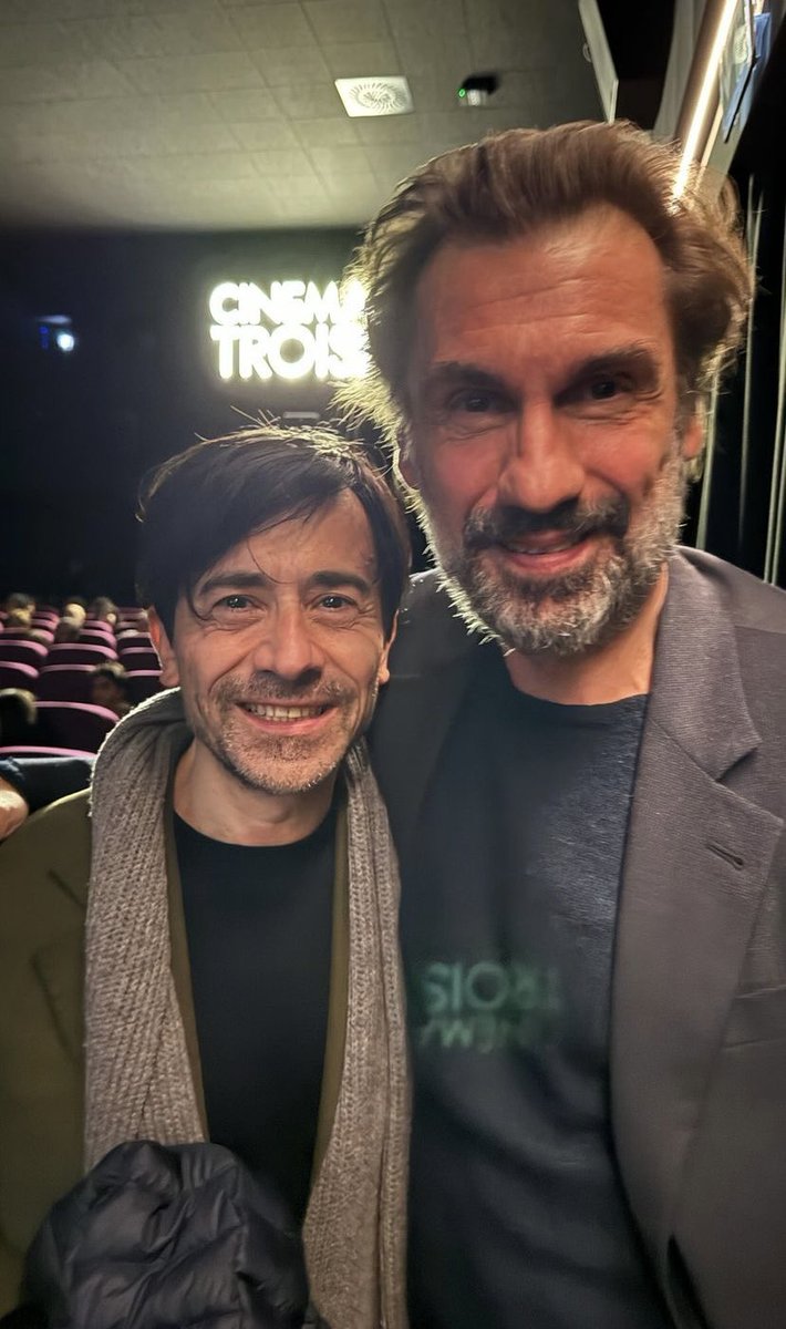 Luigi Lo Cascio e Fabrizio Gifuni fotografati da Valerio Carocci in occasione dei 20 anni del film “La meglio gioventù” al Cinema Troisi di Roma.