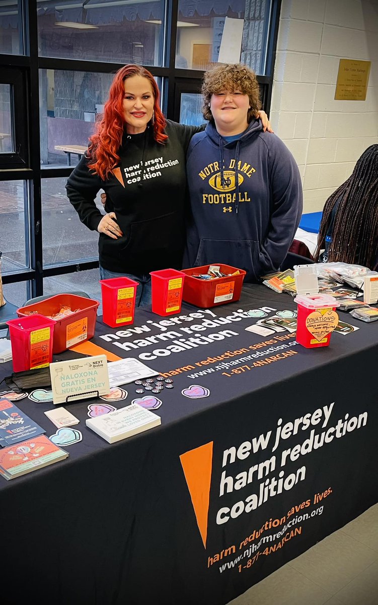 TYSM <a href="/EvasVillageNJ/">Eva's Village</a> for inviting us to your Health &amp; Wellness Fair! If you're in NJ and would like FREE 🆓 naloxone or fentanyl test strips mailed 📬 to you, please reach out 📲 @ 1-877-4NARCAN or nextdistro.org/newjersey 🧡 #HarmReduction #OverdosePrevention #Dignity #Autonomy