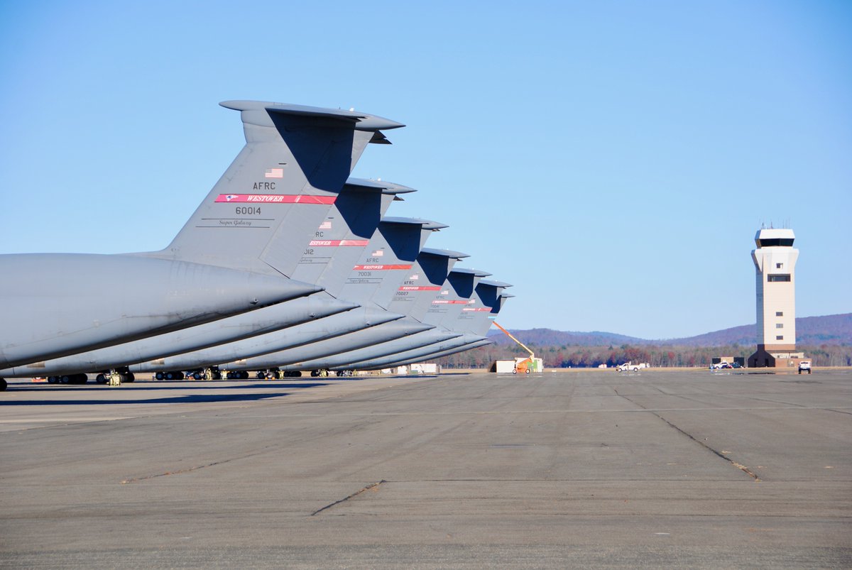 Westover designated lead C-5 unit for the Air Force Reserve, and has mobilized 140 Citizen Airmen for in-place support of USCENTCOM.  512 AW, Dover AFB, Del. has sent 25 more members to the Patriot Wing for 90 days of duty.