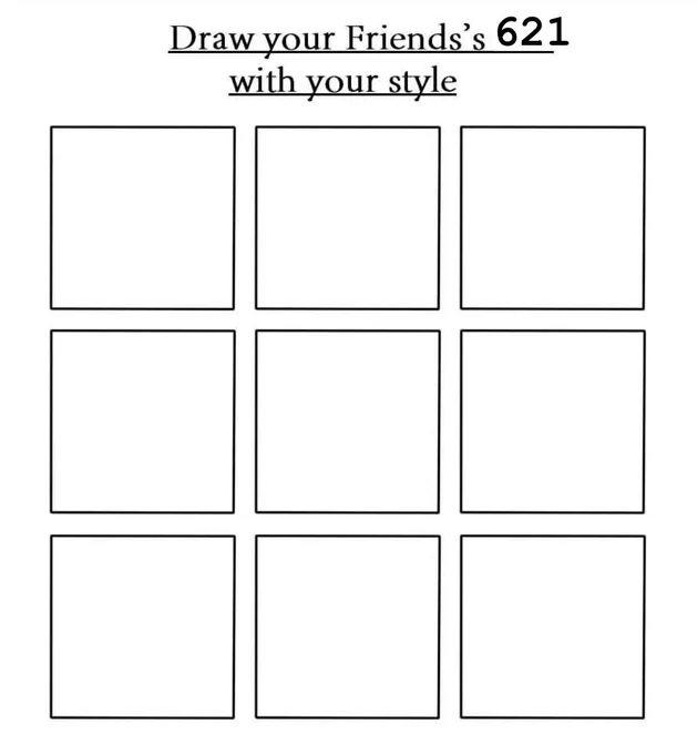 Mutuals, if I could borrow ur 621, pls tell me! I'd love to draw everyone's 621!🥰  相互の皆さんの 621 を借りて絵を描くことができたら、教えてください。 ぜひみんなの621を描きたいです! 여러분들, 여러분의 621을 그려주는 걸 원하시면 댓글로 남겨주세요. 여러분의 621을 그리고 싶습니다!