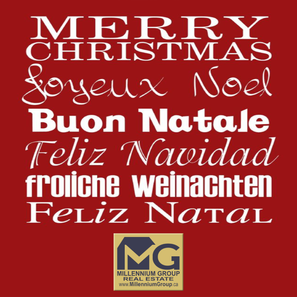 MGroupRealtors's tweet photo. So many ways to wish someone a Merry Christmas. In fact, over 160 countries are celebrating today. If you're one of them, enjoy!🎄
#MerryChristmas #JoyeuxNoel #BuonNatale #FelizNavidad #KendraCutroneBroker #TonyCutroneRealtor #MillenniumGroupRealEstate #MillenniumGroup https://t.co/zc3bnfVT5U