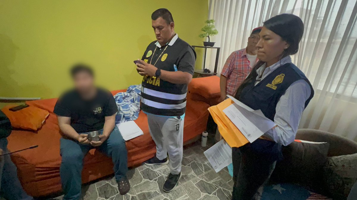 Fiscalía en Ciberdelincuencia de Lima Centro (2.° Despacho) ejecutó operativo en el que se detuvo a un ciudadano investigado por el presunto delito de proposiciones con fines sexuales a menores de edad utilizando redes sociales (childgrooming), en agravio de una menor de 12 años.